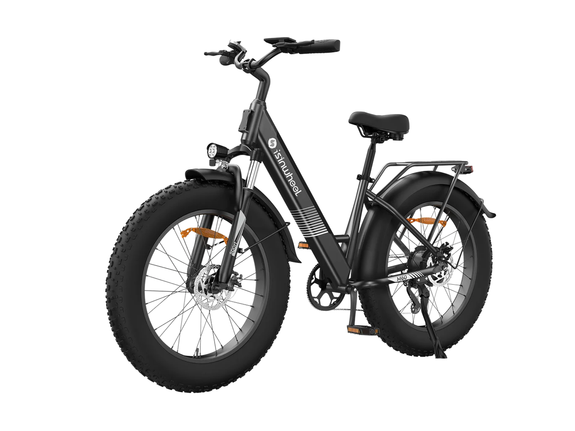 isinwheel M60 All-terrain Electric Bike, 48V 13Ah / White