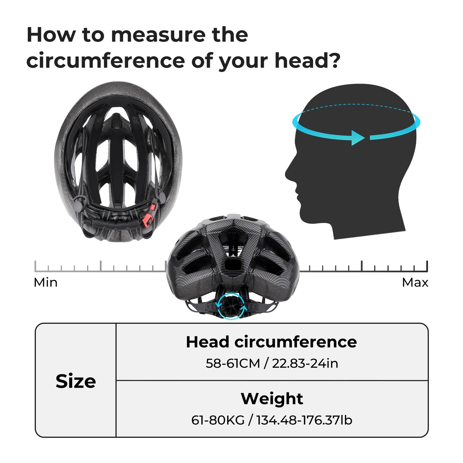 Carbon Fiber Lightweight Mountain&Road Bicycle Helmet