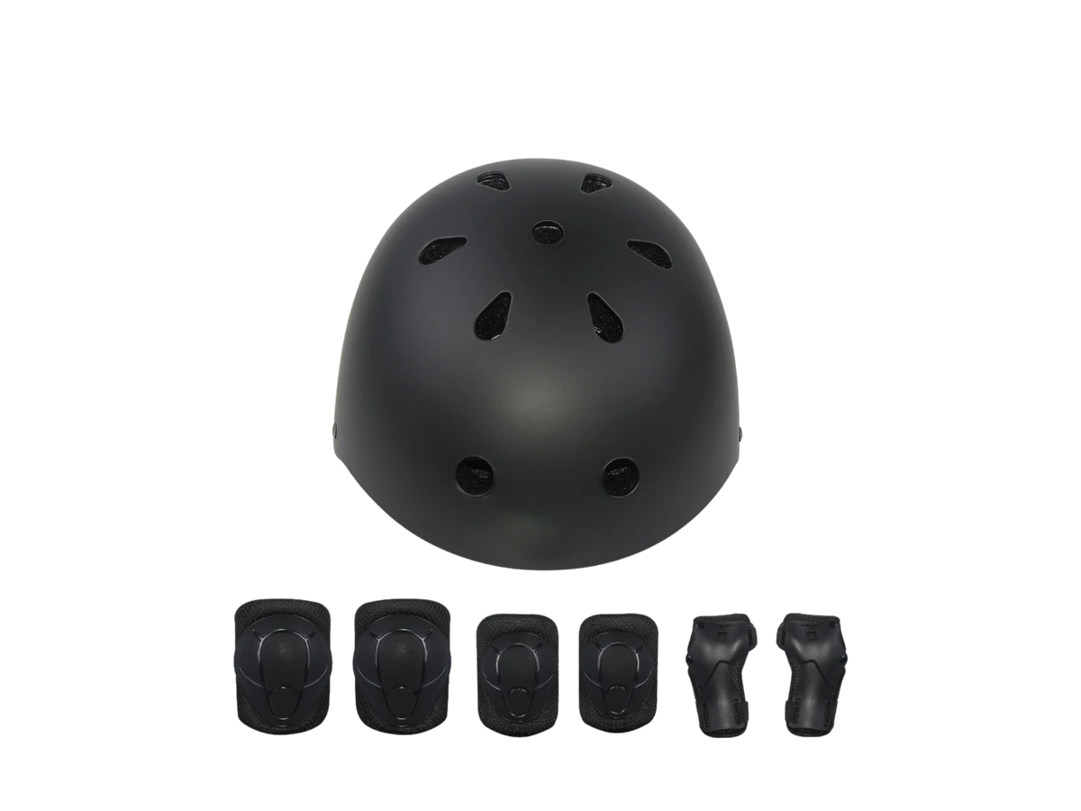 isinwheel Kids Bike Helmet Set Knee Pads Wrist Guards