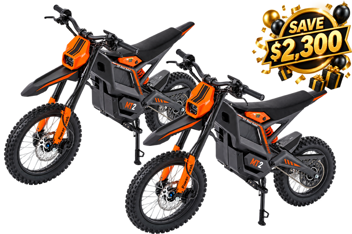 isinwheel Monster Electric Mini Dirt Bike Combo