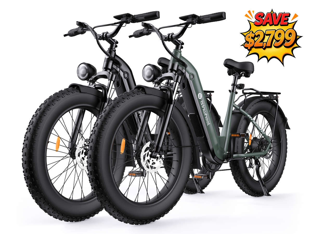 isinwheel U8 Ultra Electric Ebike Combo