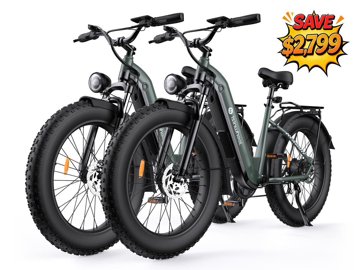 isinwheel U8 Ultra Electric Ebike Combo