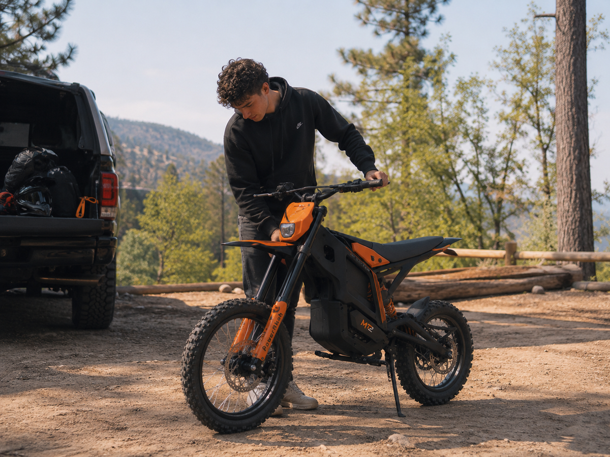 What to Check Before Your First Electric Dirt Bike Ride