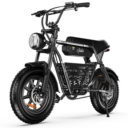 R6 Mini Vintage Moped Ebike
