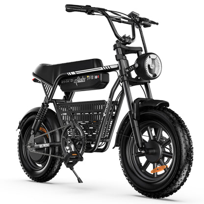 R6 Mini Vintage Moped Ebike