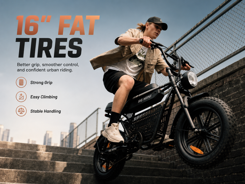 isinwheel R6 Mini Electric Dirt Ebike Combo
