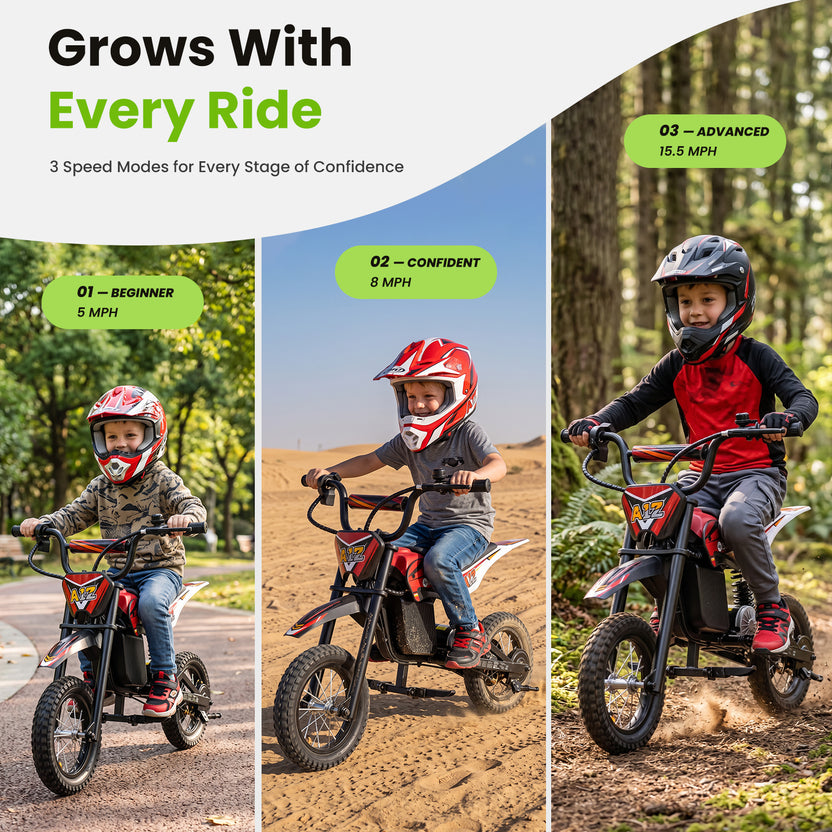 isinwheel M12 Electric Dirt Bike for Kids