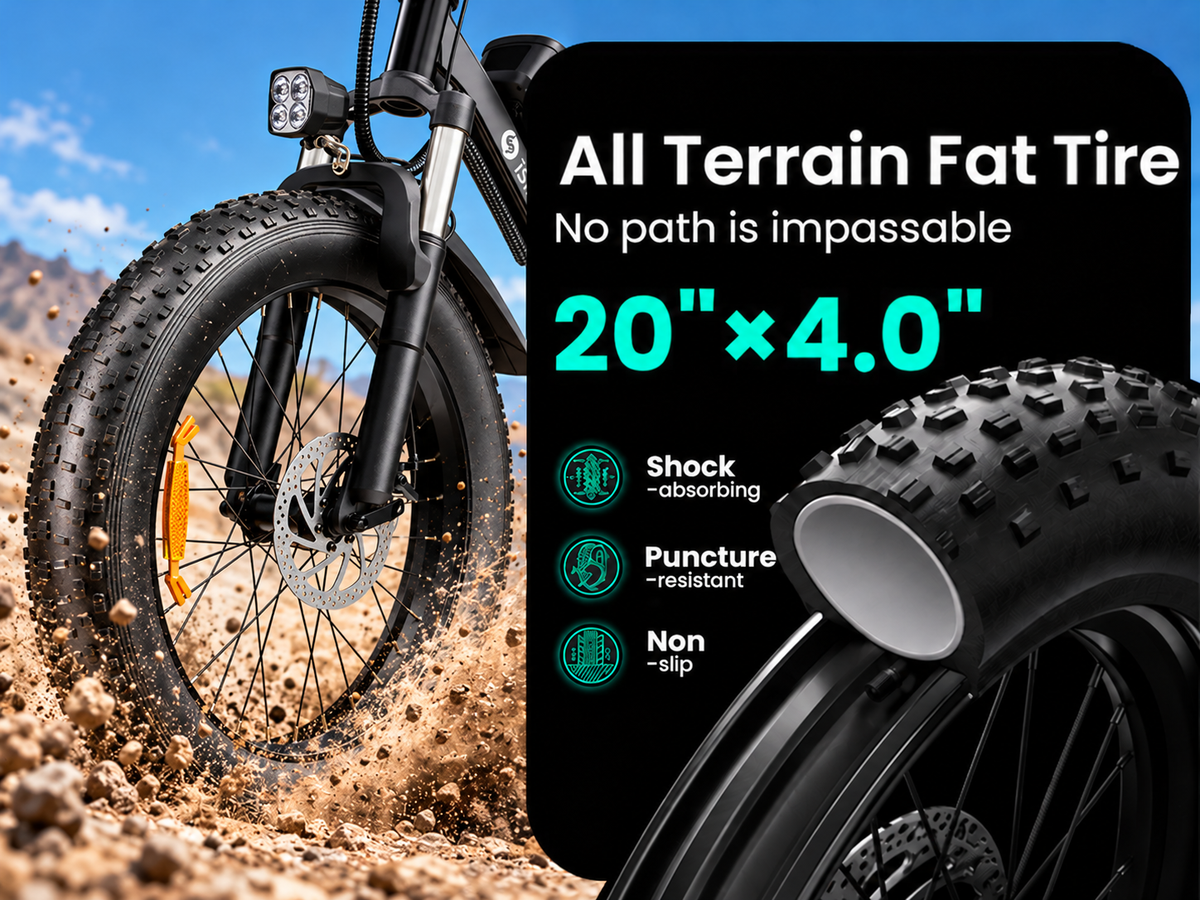isinwheel M10Pro Fat Tire Electric Bike