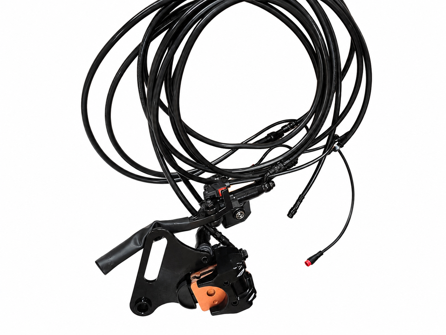 isinwheel Rear hydraulic brake (brake lever + housing + hydraulic brake caliper) For Monster/ Monster Pro