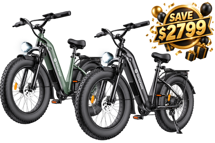isinwheel U8 Ultra Electric Dirt Ebike Combo