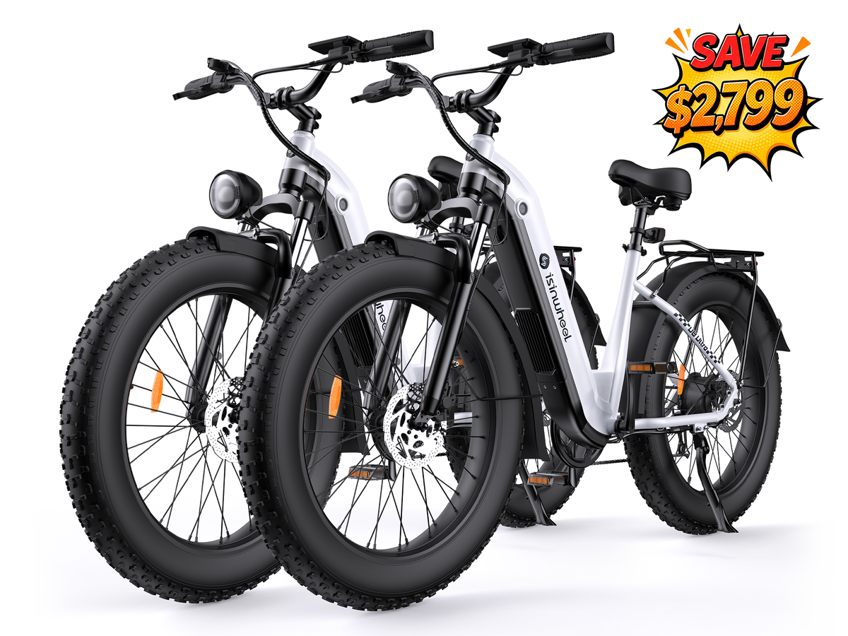 isinwheel U8 Ultra Electric Ebike Combo