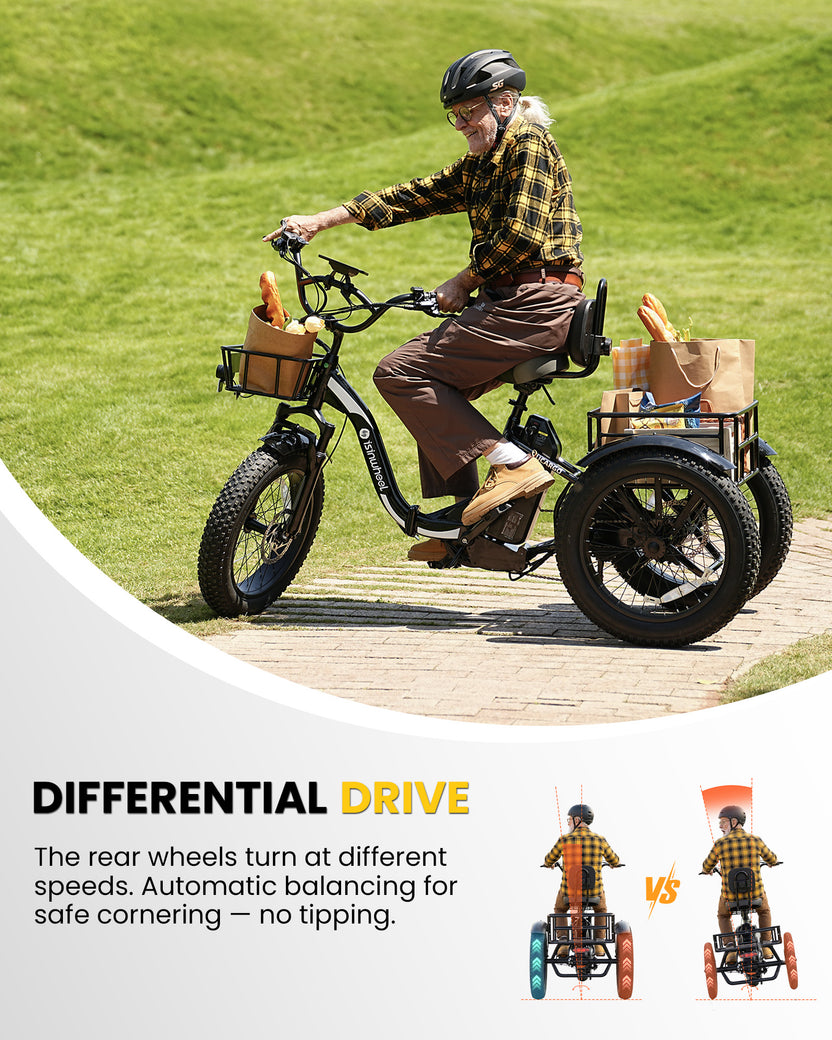 isinwheel Ucargo Electric Tricycle